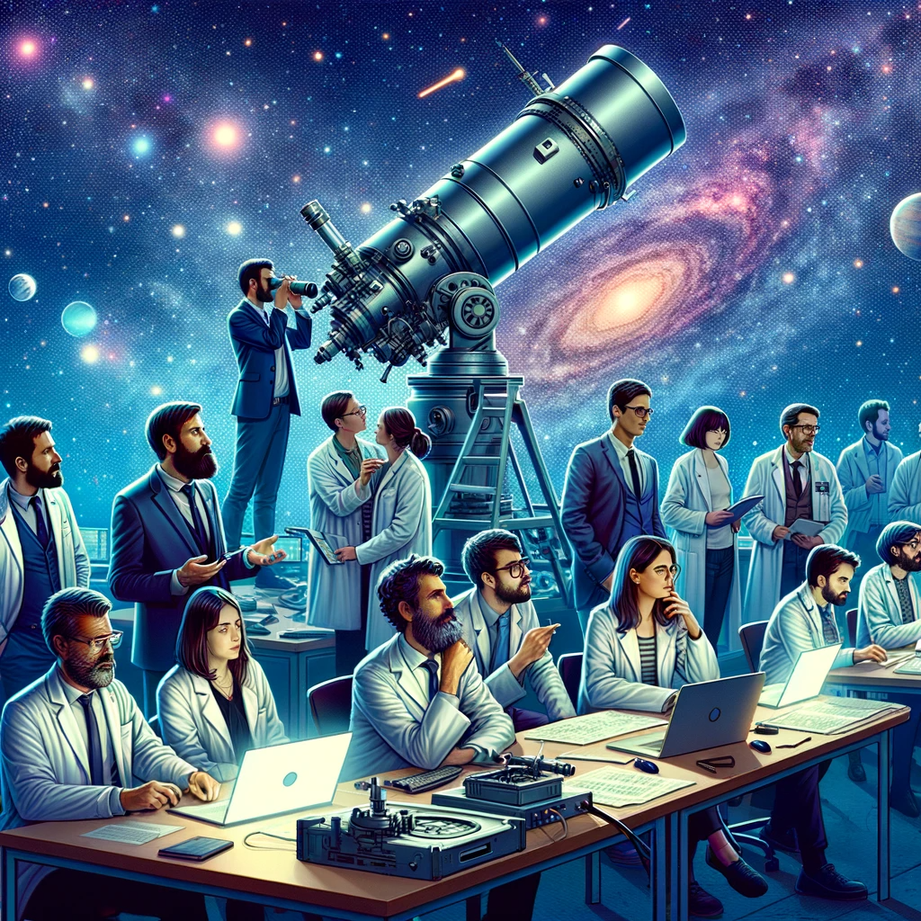 cientificos españoles y Hubble