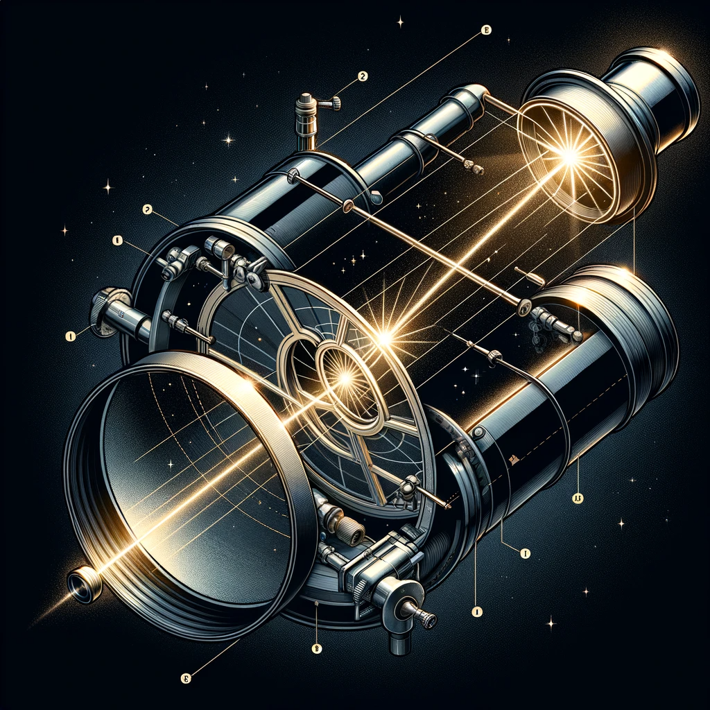 telescopio reflector